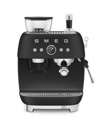 Smeg Manual con Molino - Negro Mate